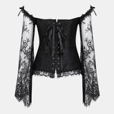 Gothic Mesh Corset Top